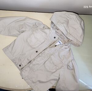 Old Navy Kids Tan Hooded Jacket